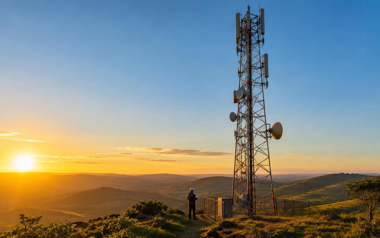 Concept imagery for telecommunications infrastructure